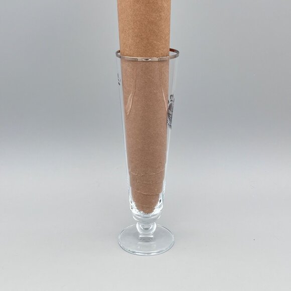 Warsteiner Die Konigin Unter Den Bieren Logo 9" Gold Rim 0,31L Beer Glass - Picture 2 of 5